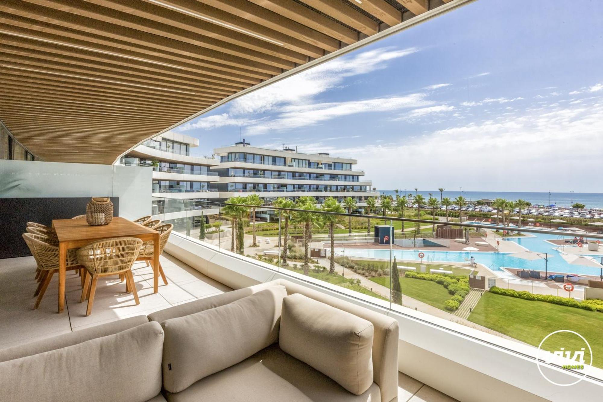 Vivi Homes - Alma Pool, Gym, Sauna, Terrace & Sea View Apartamento Torremolinos